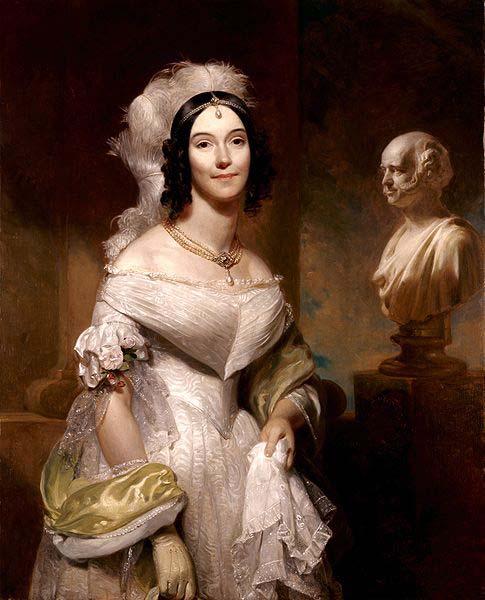 unknow artist Portrait of Angelica Singleton Van Buren oil painting image